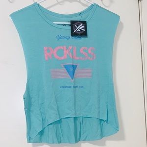 Young & Reckless cropped tee